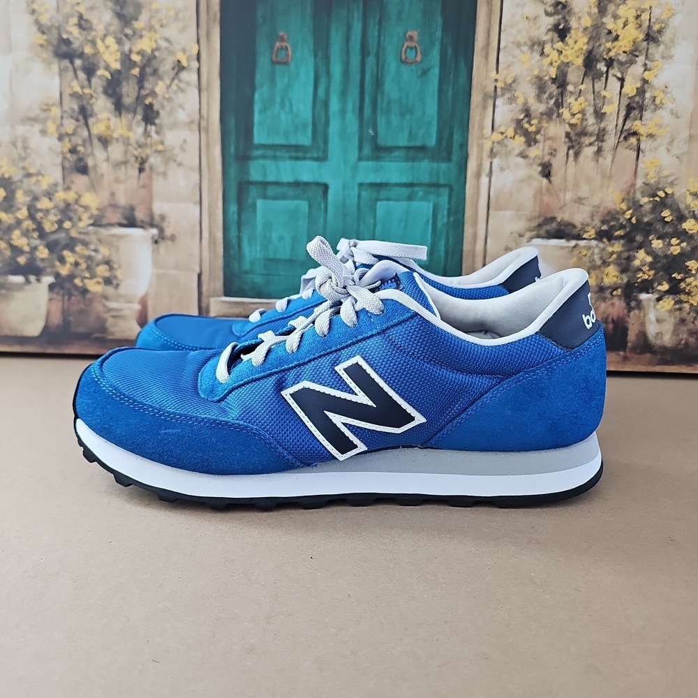 New Balance 501 Men's ML501BN Blue Running‎ Walking Sneakers Shoes Size 9.5 D